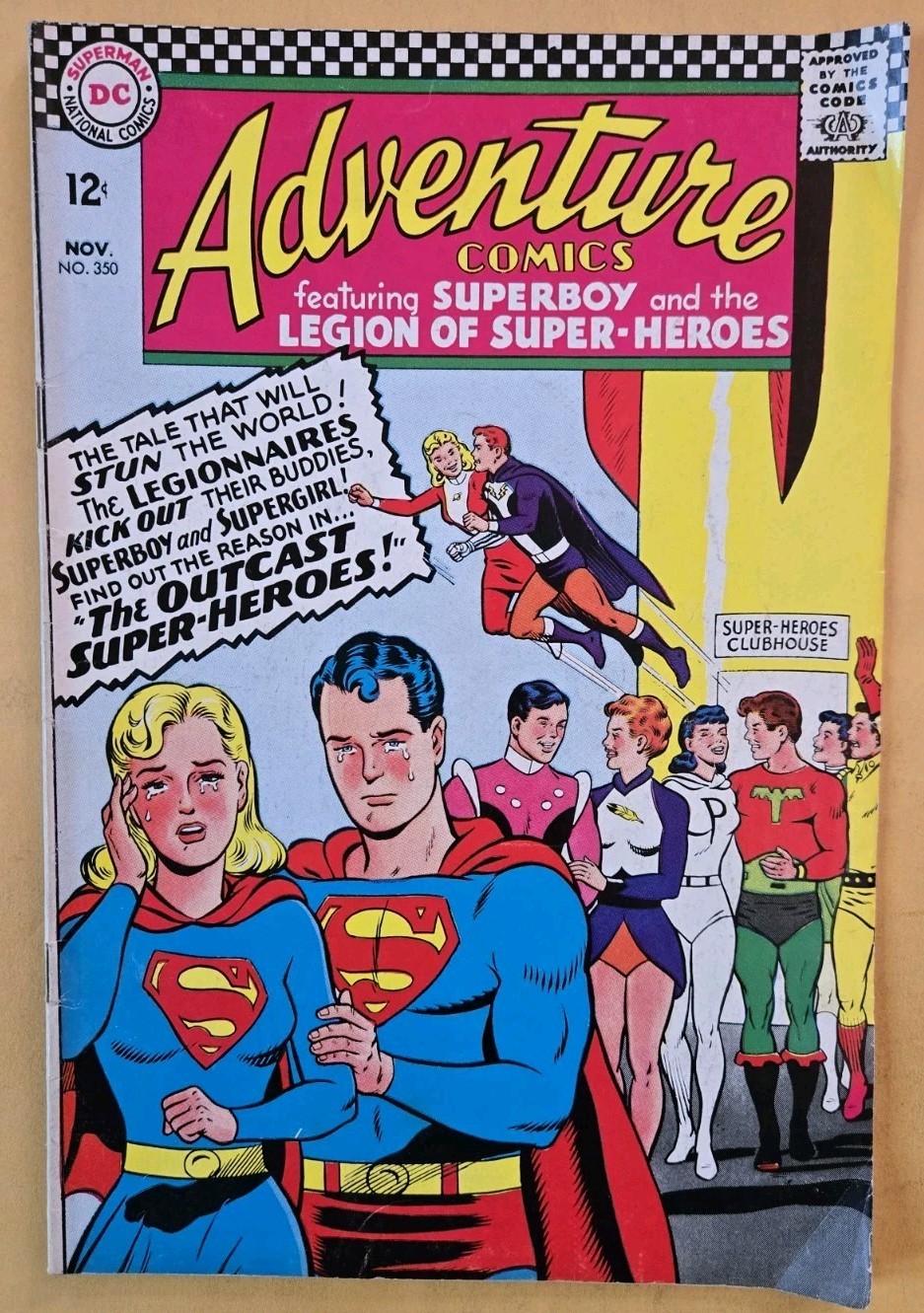 Adventure Comics #350 G/VG (3.0) DC Comics 11/66 Adventure Comics #350 G/VG (3.0) DC Comics 11/66