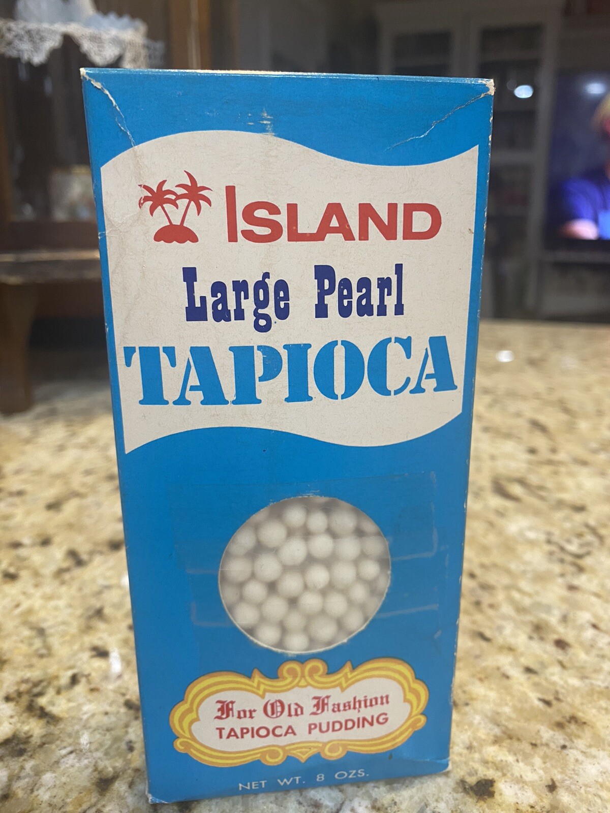 NOS Rare 1960’s, “ISLAND Large Pearl TAPIOCA” in Excellent Condition NOS Rare 1960’s, “ISLAND Large Pearl TAPIOCA” in Excellent Condition
