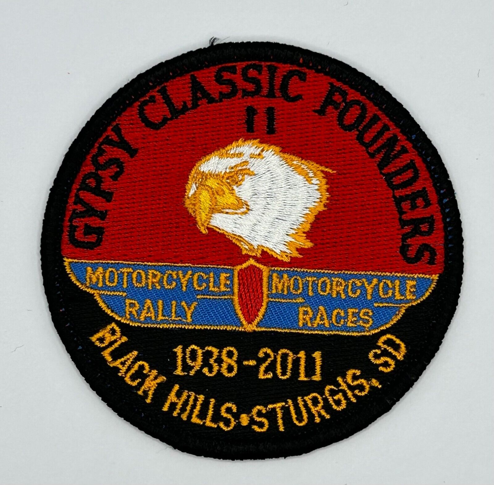 MR ALE Patch 2011 Sturgis South Dakota 1938-2011 Gypsy Classic Founders P71