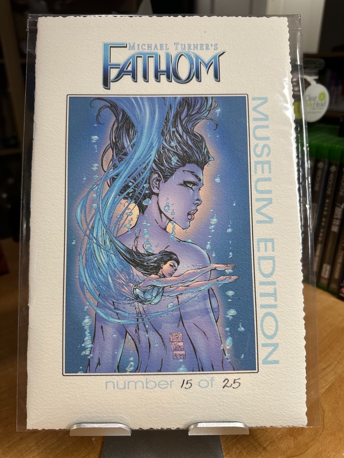 Fathom #2 Museum Edition Comic book produced by Jay Company