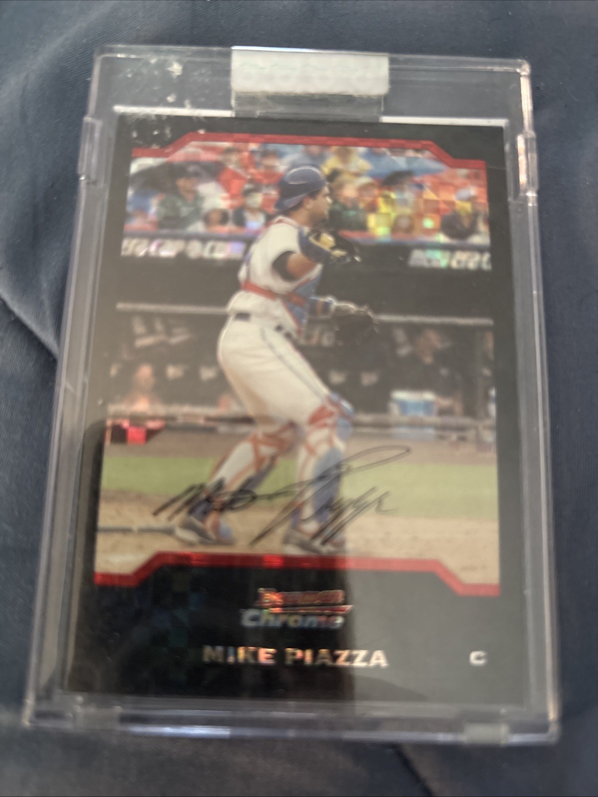 ✅2004 BOWMAN CHROME MIKE PIAZZA #120 REFRACTOR 98/172 NY METS UNCIRCULATED✅ ✅2004 BOWMAN CHROME MIKE PIAZZA #120 REFRACTOR 98/172 NY METS UNCIRCULATED✅
