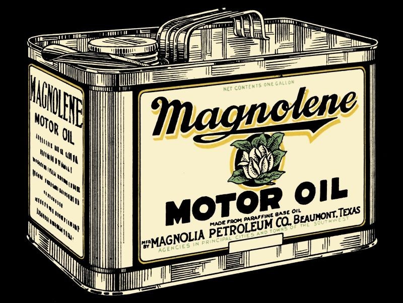 1921 Magnolia, MAGNOLENE Oil Can Theme NEW METAL SIGN: 9x12 1921 Magnolia, MAGNOLENE Oil Can Theme NEW METAL SIGN: 9x12