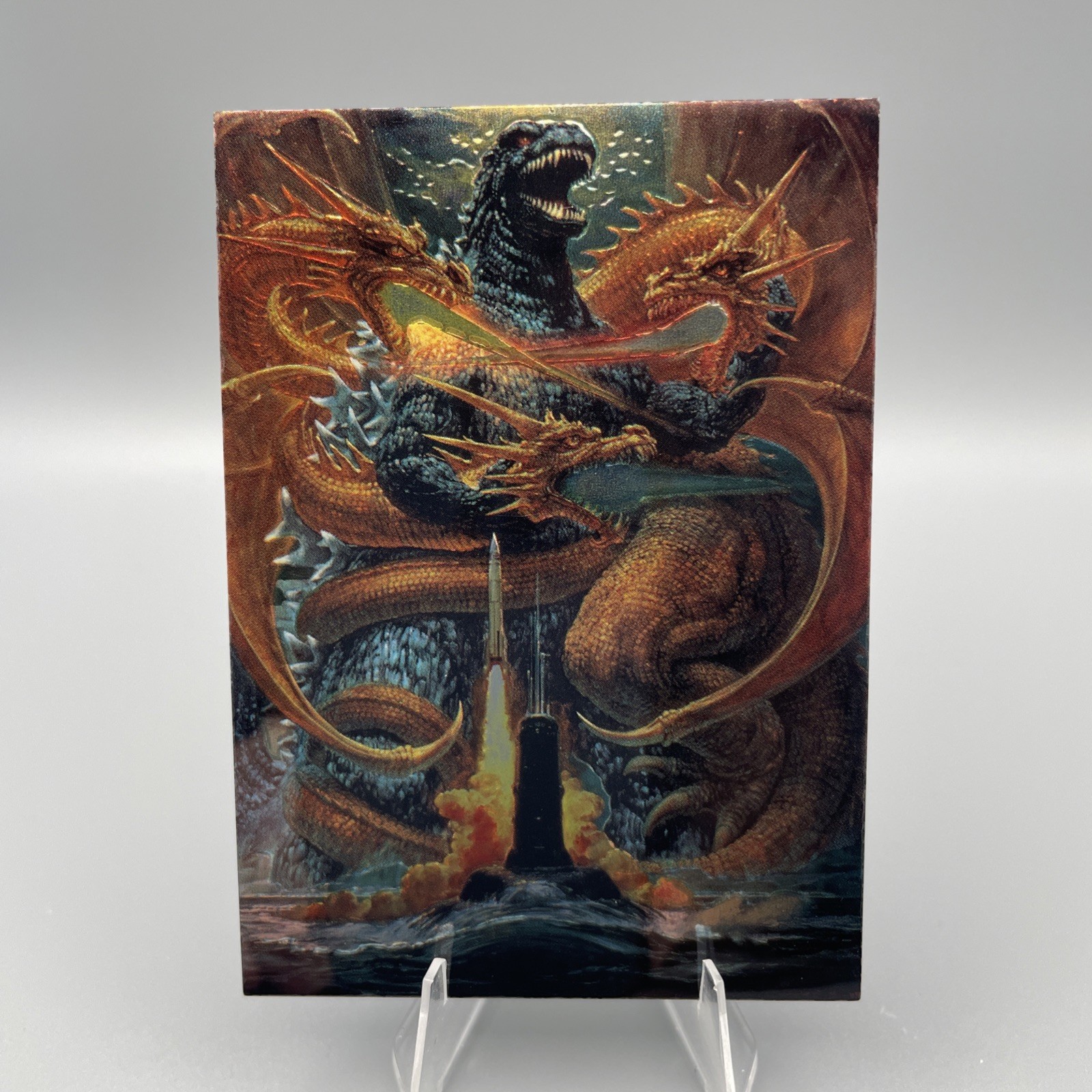 1996 Toho Godzilla JPP Amada Card Chrome Chromium