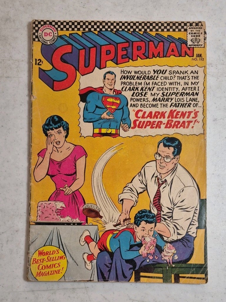 Superman #192 (DC Comics January 1967) JLA, Supergirl appearances Superman #192 (DC Comics January 1967) JLA, Supergirl appearances