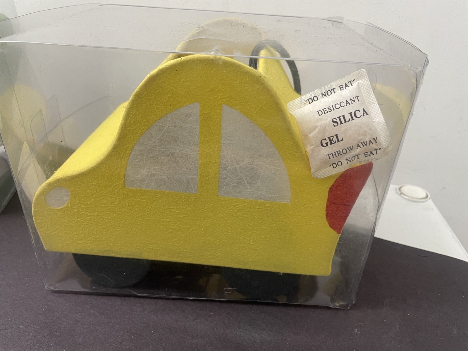 RARE VINTAGE NIB Lumisource children's nursery paper lamp Car
