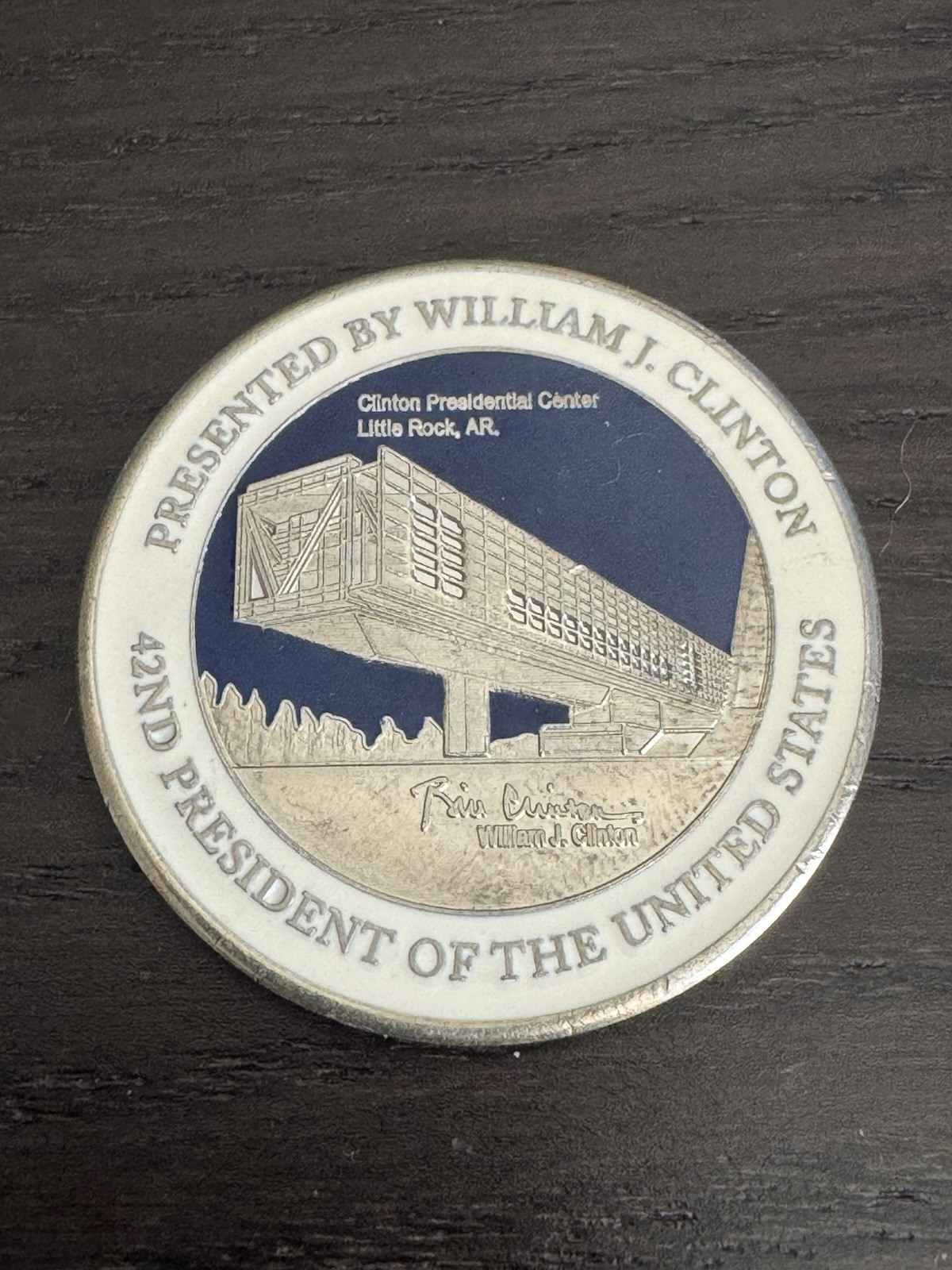 REAL 42nd President of the United States Bill Clinton Challenge Coin POTUS REAL 42nd President of the United States Bill Clinton Challenge Coin POTUS