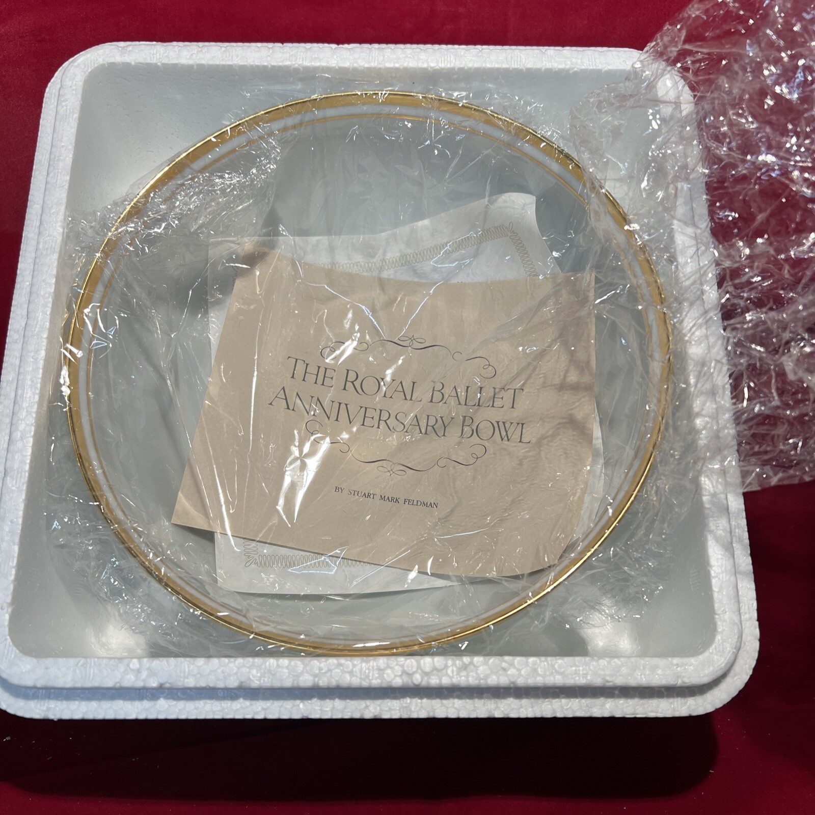 Royal Ballet London 50th Anniversary Bowl Ltd. Ed. 1981 Stuart Mark Feldman (P) Royal Ballet London 50th Anniversary Bowl Ltd. Ed. 1981 Stuart Mark Feldman (P)