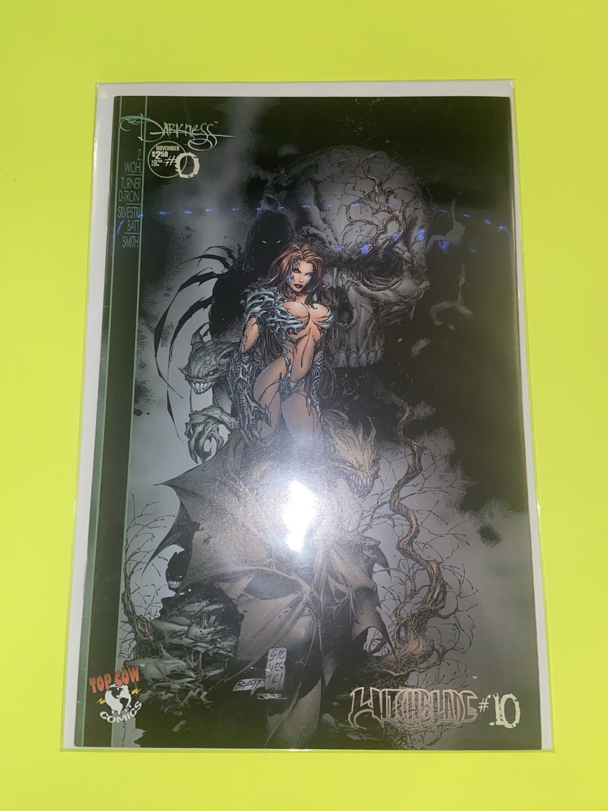Darkeness #0 / Witchblade #10 Variant 1st Appearance The Darkness Top Cow 1996 Darkeness #0 / Witchblade #10 Variant 1st Appearance The Darkness Top Cow 1996