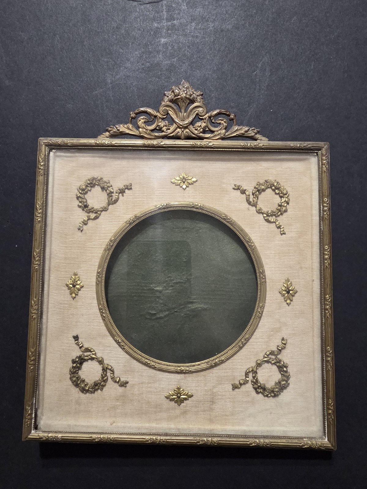 Antique French Dore Bronze 7.5 Antique French Dore Bronze 7.5