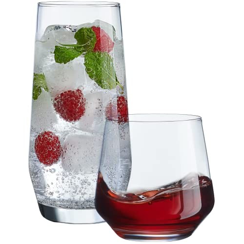 Le'raze GL 949 Set of 8 (4 Tall & 4 Short Dof) Drinking Glassware Set (New) Le'raze GL 949 Set of 8 (4 Tall & 4 Short Dof) Drinking Glassware Set (New)