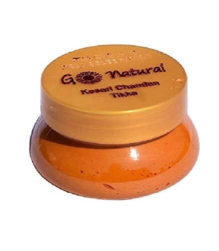 Go natural Chandan Kesar Tilak Tikka for Puja Holi Celebration for religious use