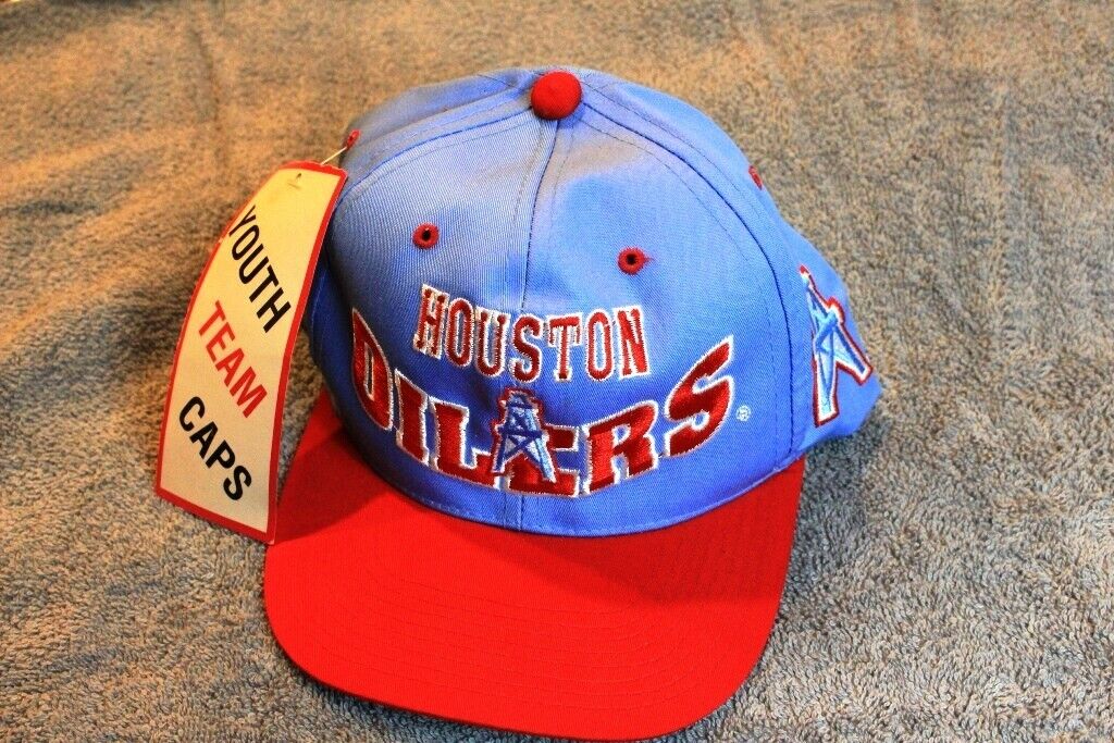 Rare, Vintage, Team NFL Houston Oilers Youth Team Cap New with Tags on.
