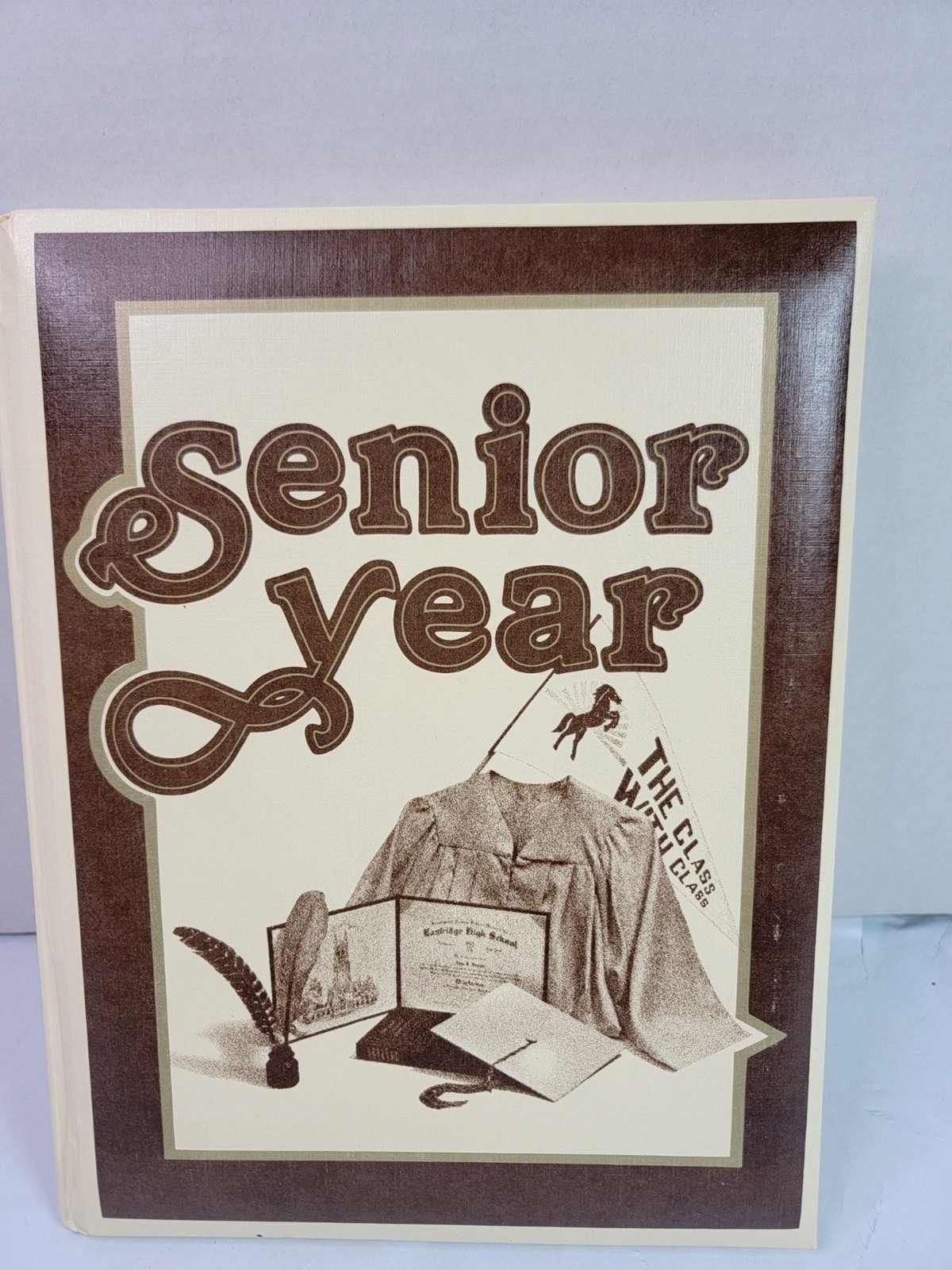 Vintage 1985 Senior Year Memory Book Blank High School Scrapbook Autograph Album Vintage 1985 Senior Year Memory Book Blank High School Scrapbook Autograph Album