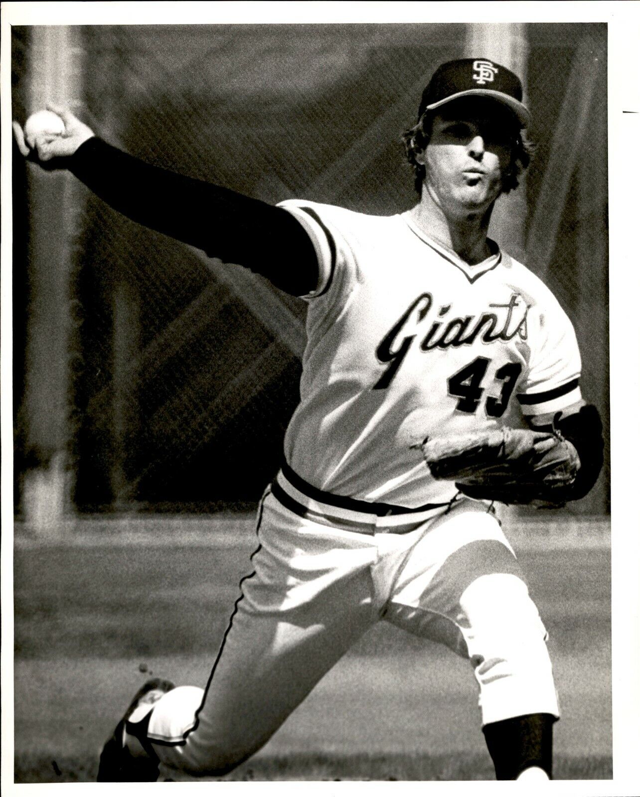 LG921 1981 Original Russ Reed Photo TOM GRIFFIN San Francisco Giants MLB Pitcher