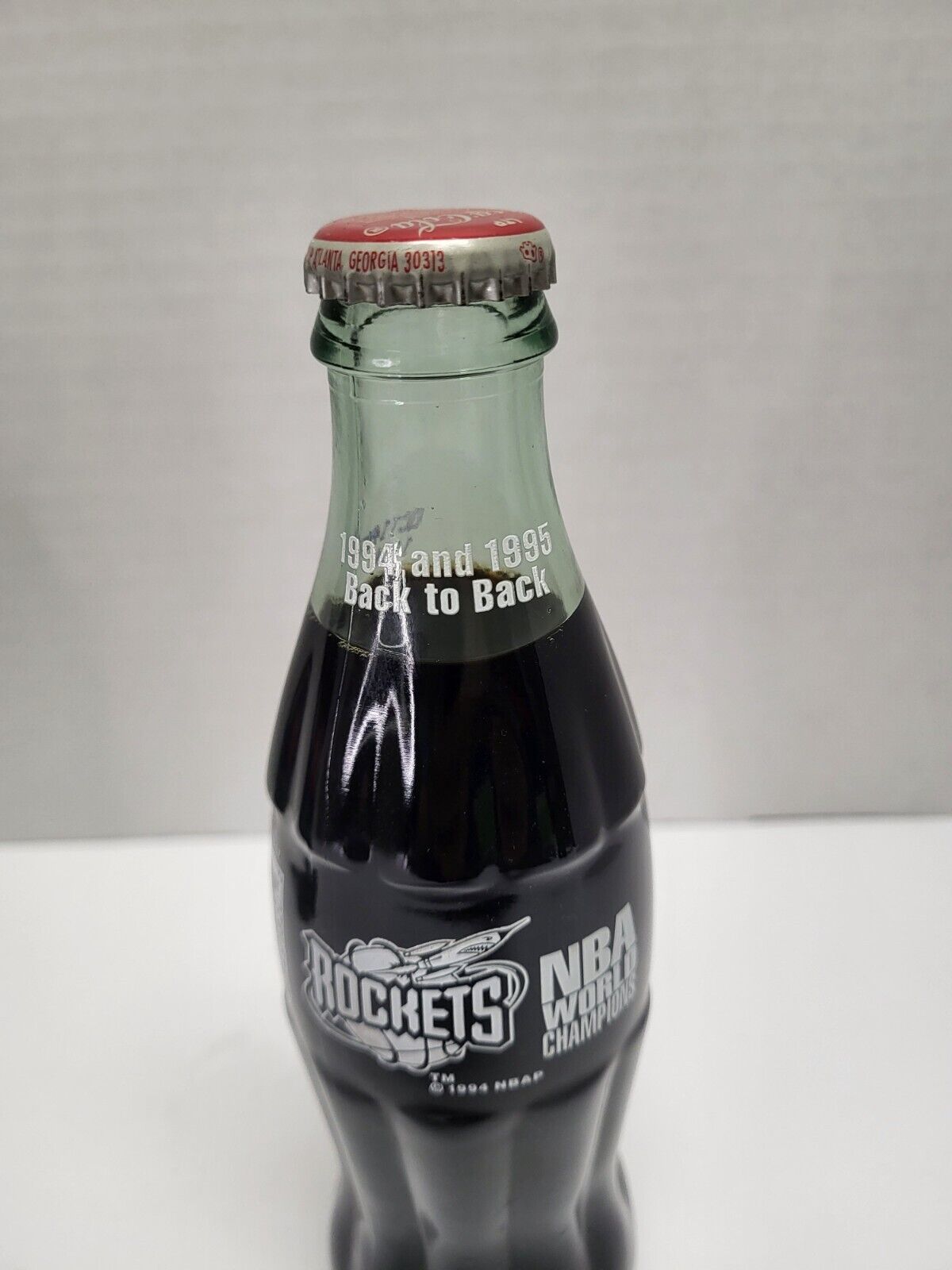 Houston Rockets Collectors Back to Back Coke Bottle sealed NBA Rare