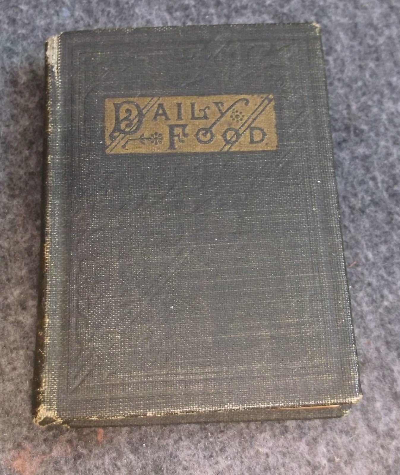 CLEAN 1913 ANTIQUE DAILY FOOD FOR CHRISTIANS MINI DEVOTIONAL BOOK CLEAN 1913 ANTIQUE DAILY FOOD FOR CHRISTIANS MINI DEVOTIONAL BOOK