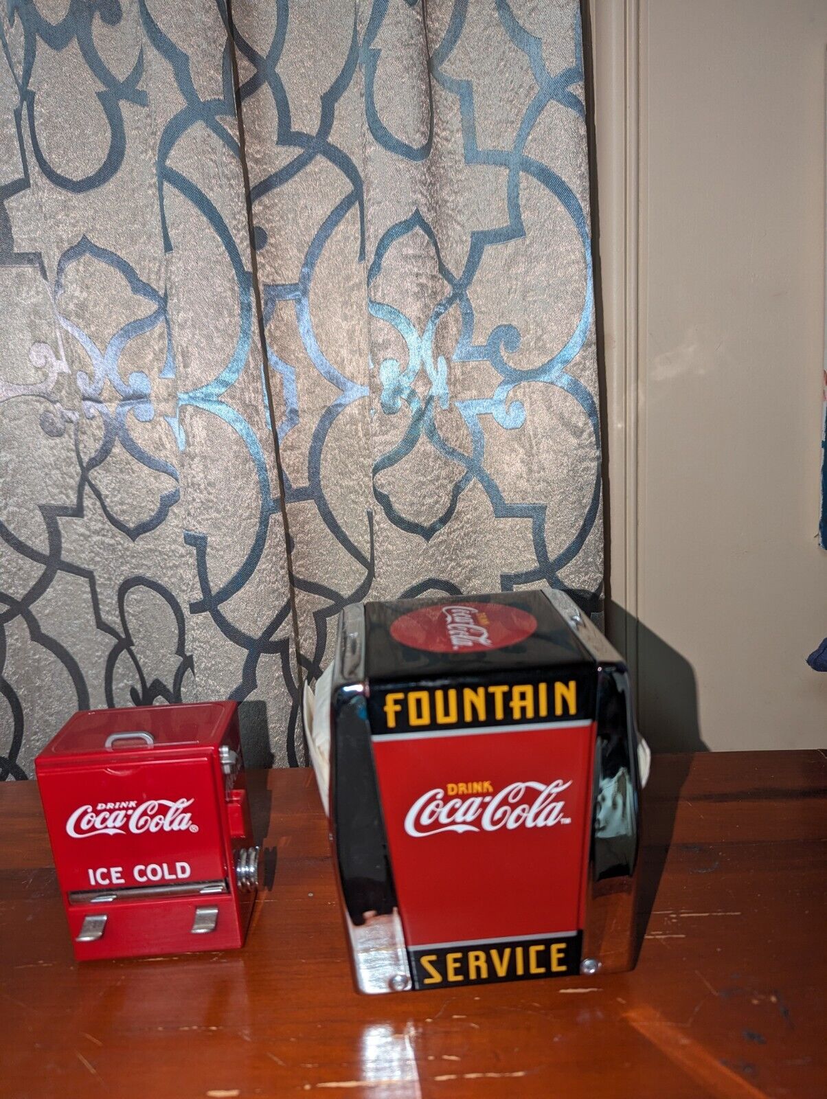 Coca-Cola Napkin Dispenser And Toothpick Dispenser