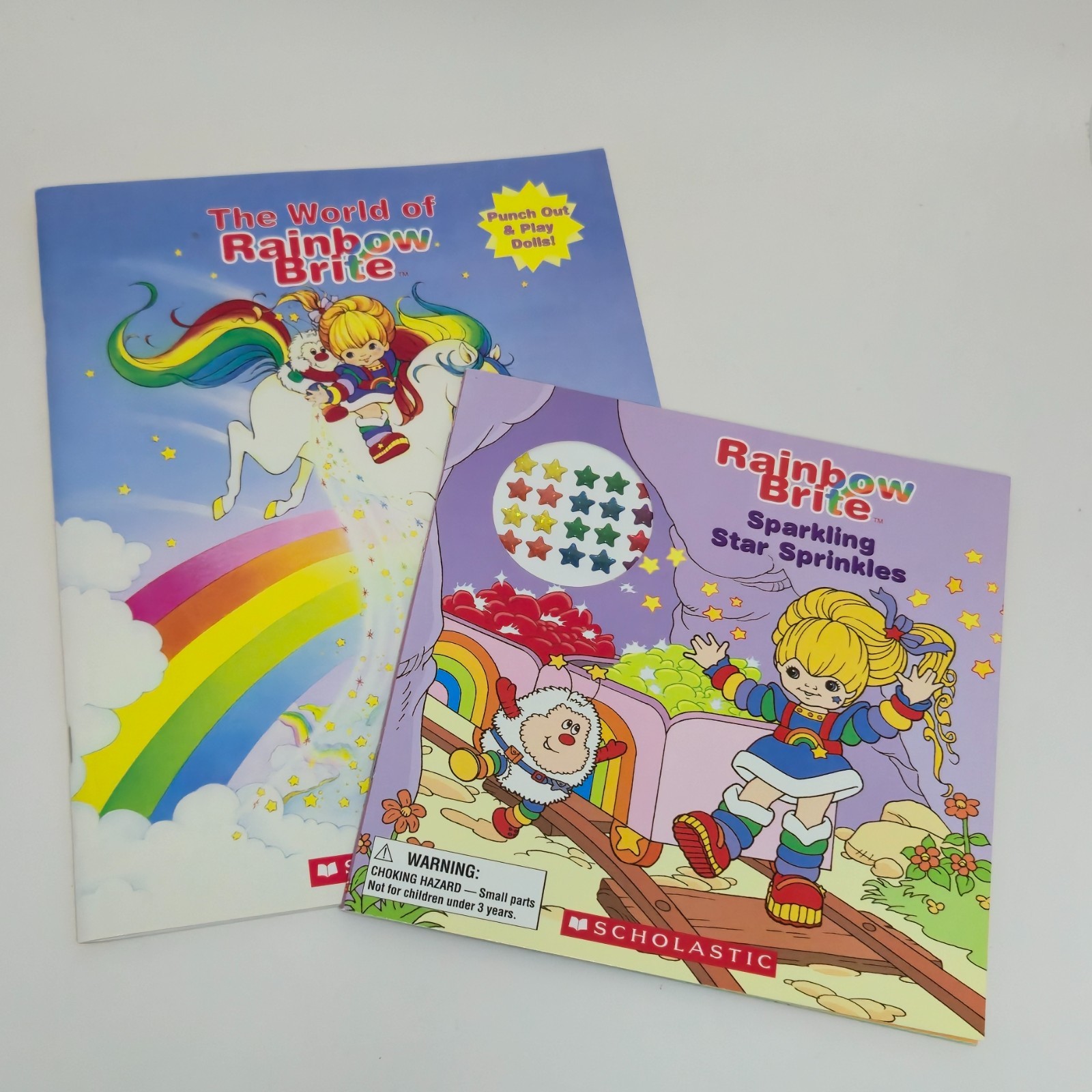 NEW 2004 World of RAINBOW BRITE & Sparkling Star Sprinkles stickers Scholastic NEW 2004 World of RAINBOW BRITE & Sparkling Star Sprinkles stickers Scholastic