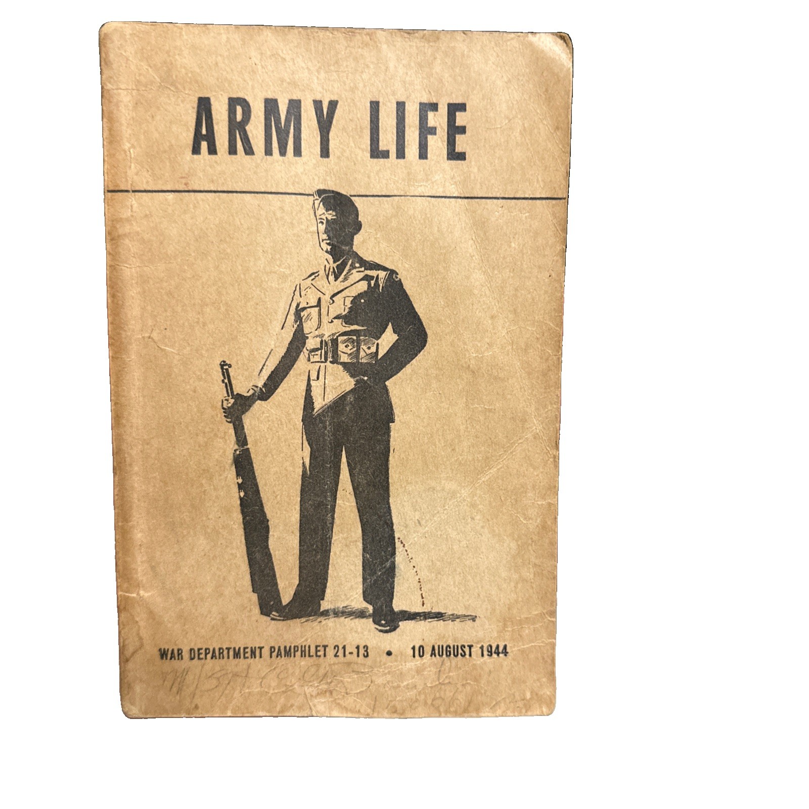 1944 WW2 Army Life vintage war department booklet 1944 WW2 Army Life vintage war department booklet