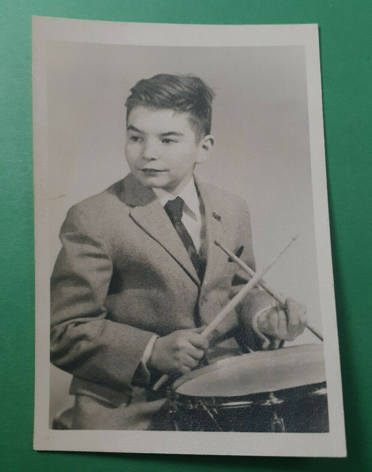 1950\'s St Louis Good Boy Drums Vintage Photo