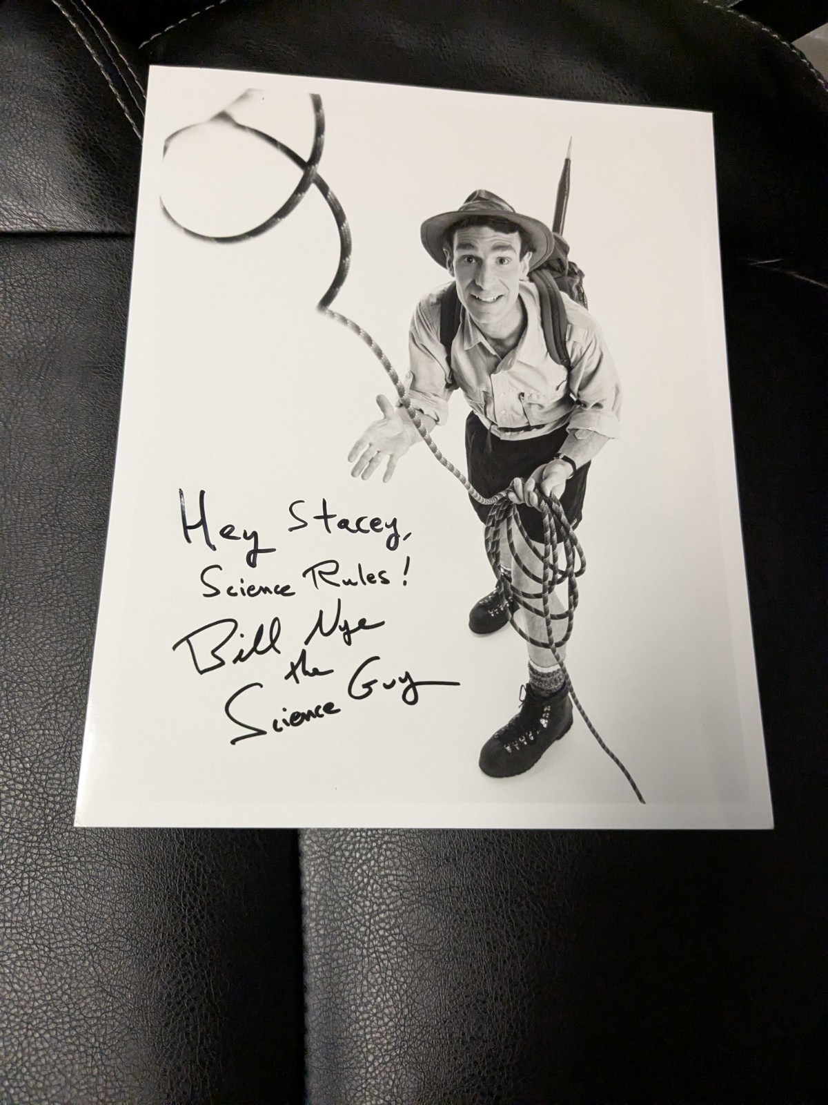 Bill Nye The Science Guy Signed 8x10 Photo Bill Nye The Science Guy Signed 8x10 Photo