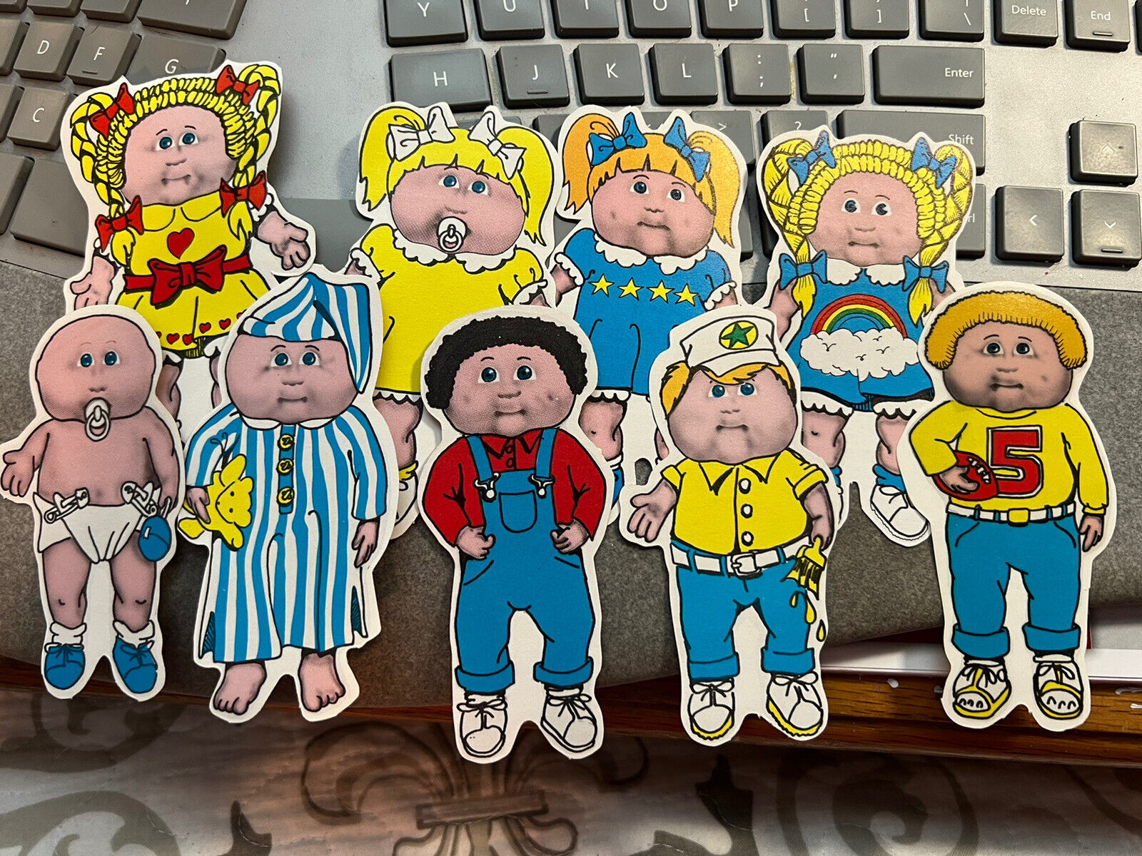Vintage 80’s Cabbage Patch Kids  Stickers