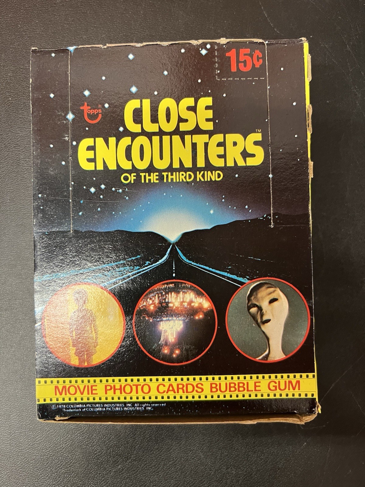 1978 Topps Close Encounters Wax Box Cards Unopened 1978 Topps Close Encounters Wax Box Cards Unopened