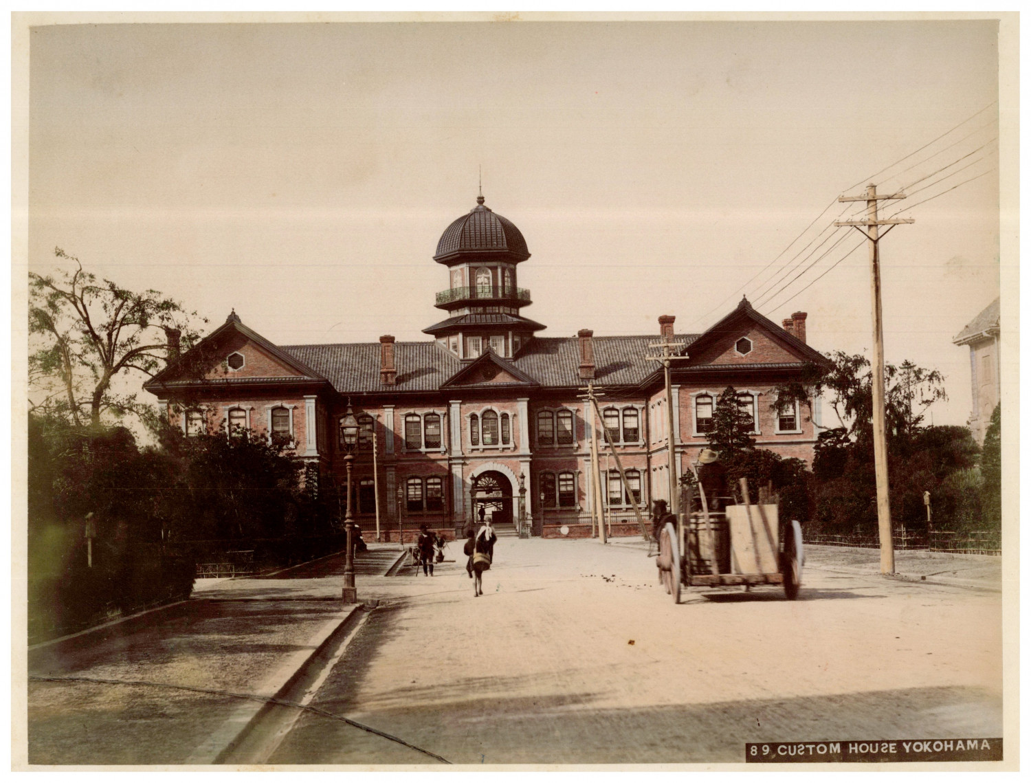 Toshi Enami, Japan, Yokohama, Custom House Vintage Albums Print Albumi Print