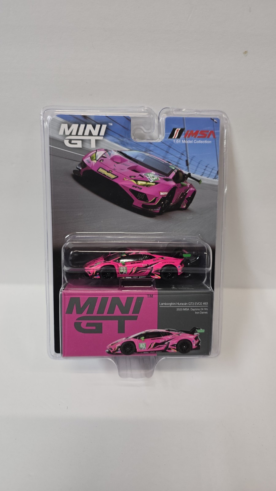 Lamborghini Huracan GT3 Iron Dames Daytona (2023) 1/64 Limited Lamborghini Huracan GT3 Iron Dames Daytona (2023) 1/64 Limited