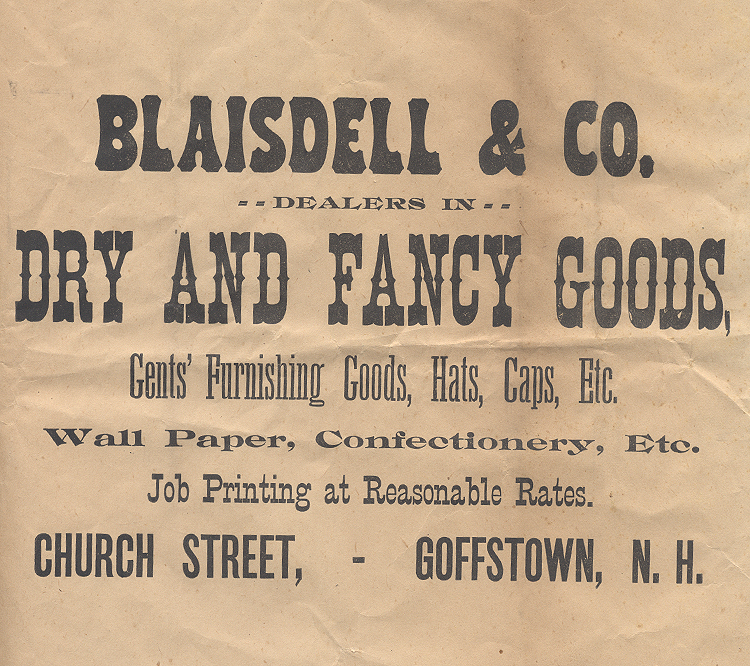 EARLY ADVERTISING CIRCA 1880S