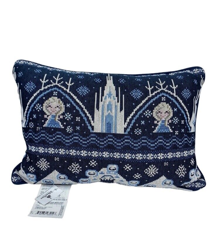Disney Parks Double Sided Frozen Tapestry Throw Pillow