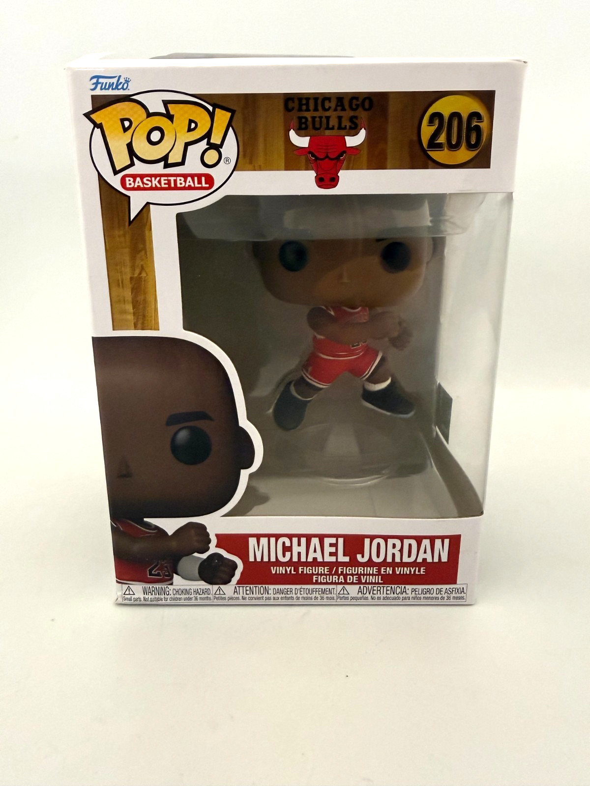 Funko Pop NBA: Chicago Bulls - Michael Jordan (1989 Playoffs) #206 Funko Pop NBA: Chicago Bulls - Michael Jordan (1989 Playoffs) #206