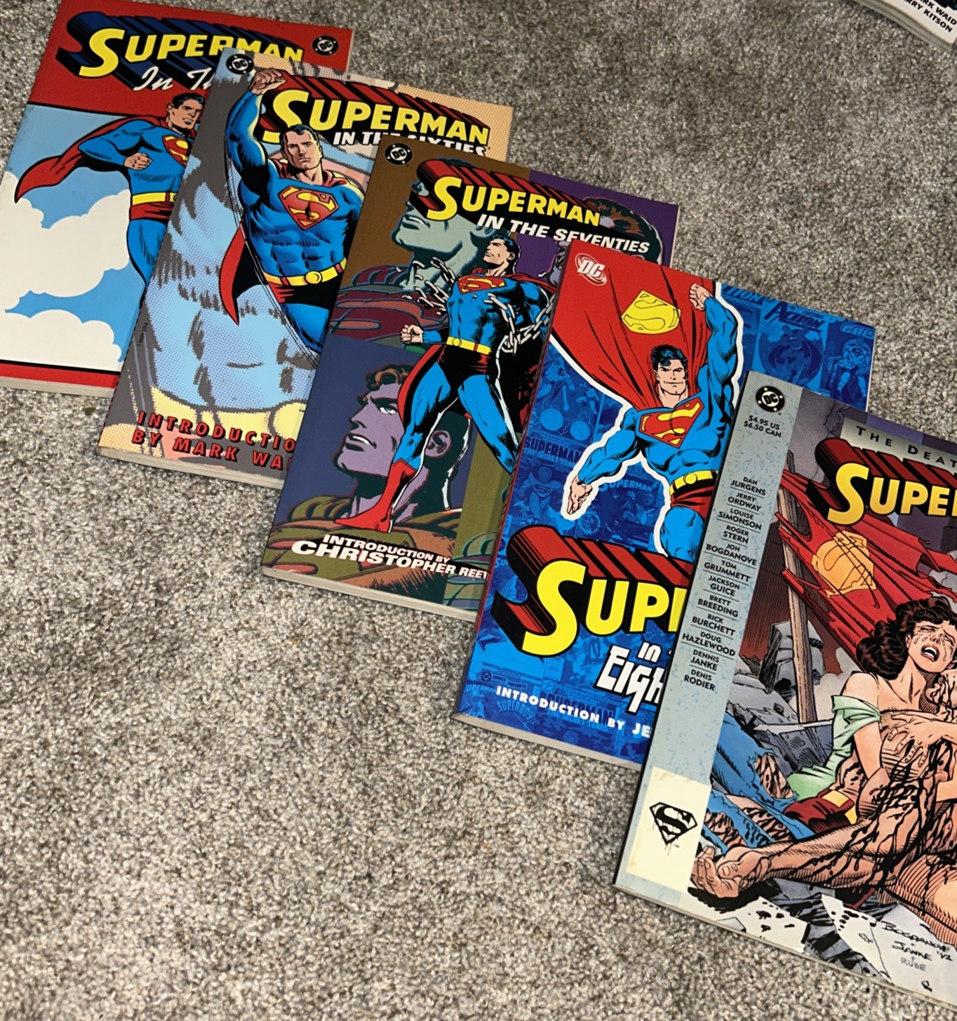 Superman Fifties/Sixties/Seventies/Eighties  tpb lot/Death of Superman