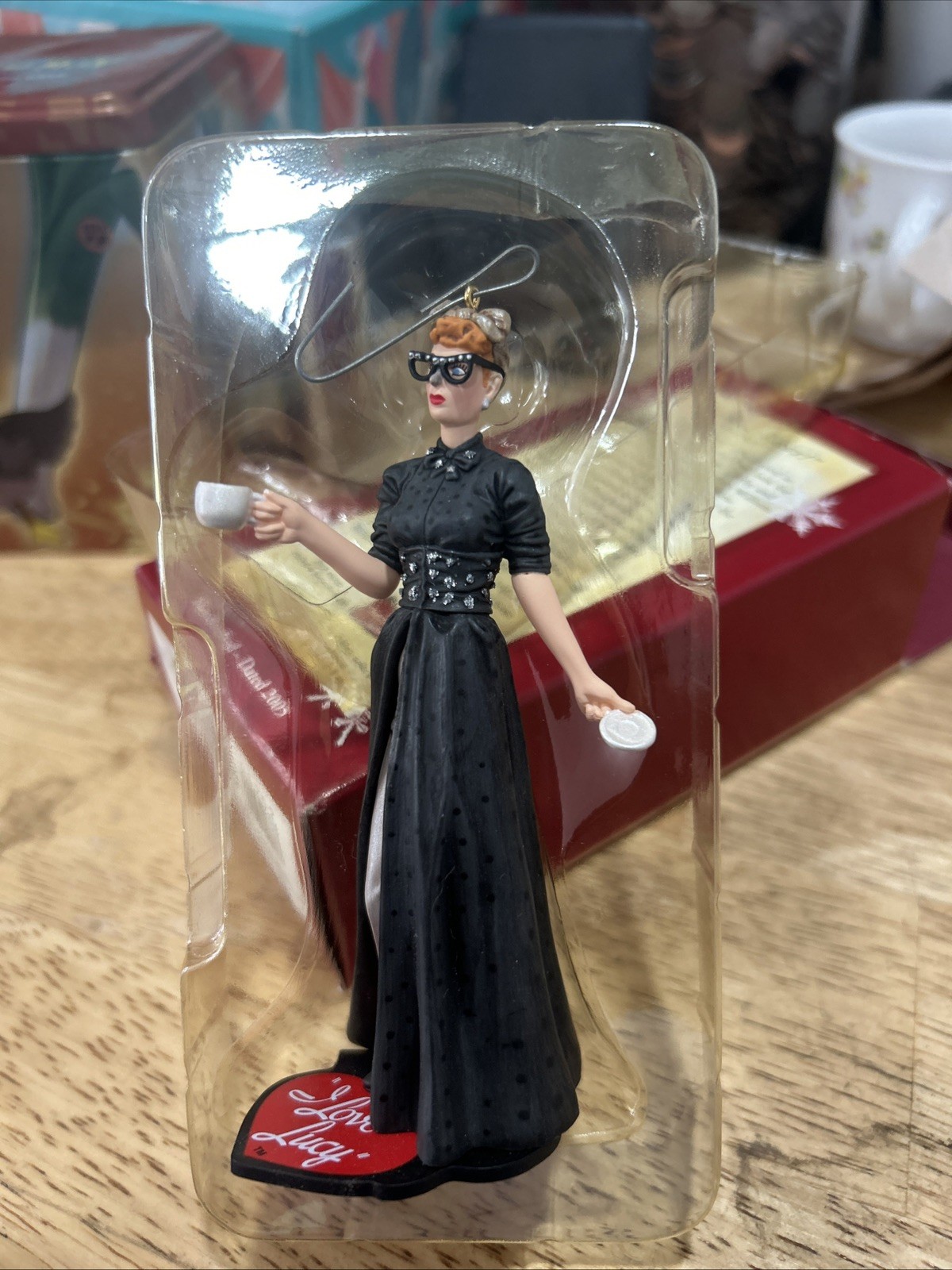 Vtg Hallmark I Love Lucy L.A. At Last Christmas Ornament 2005