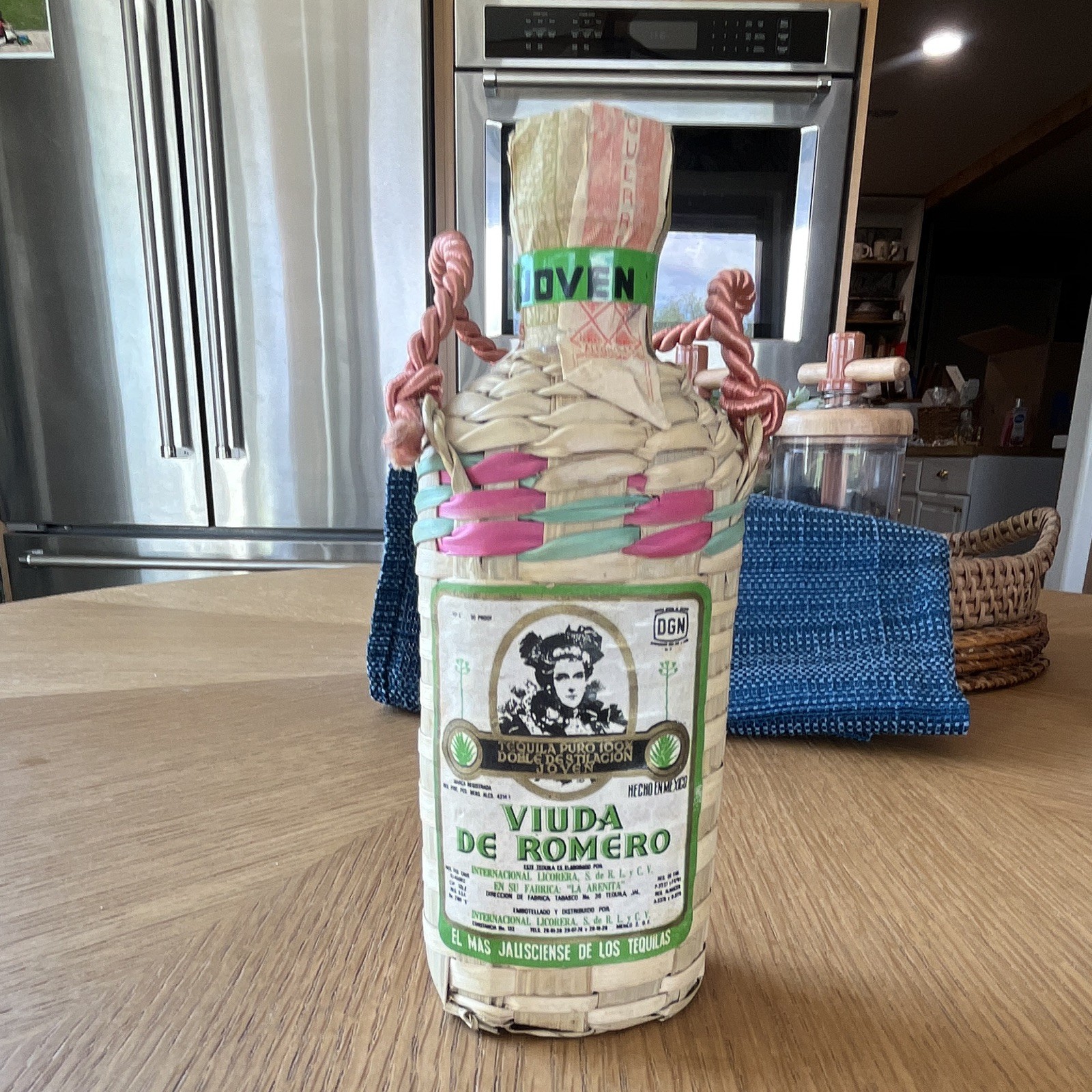 Vintage 60’s-70’s 1/4 Liter Bottle Of Viuda De Romero Tequila Souvenir Size Vintage 60’s-70’s 1/4 Liter Bottle Of Viuda De Romero Tequila Souvenir Size