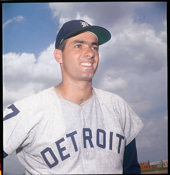 Lakeland Florida Rocky Colavito Detroit Tigers during spring tr- 1962 Old Photo