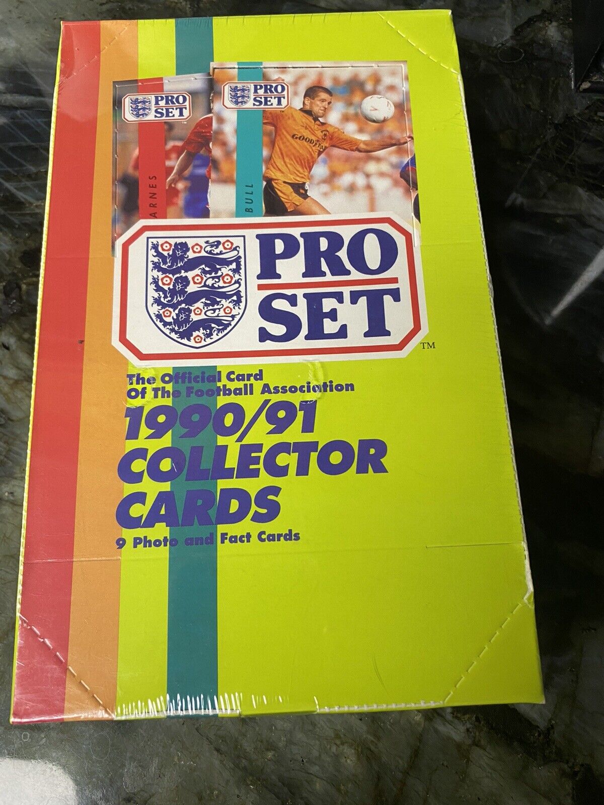 PRO SET 1990/1991 COLLECTORS SET CARDS SOCCER/FOOTBALL SEALED BOX MINT