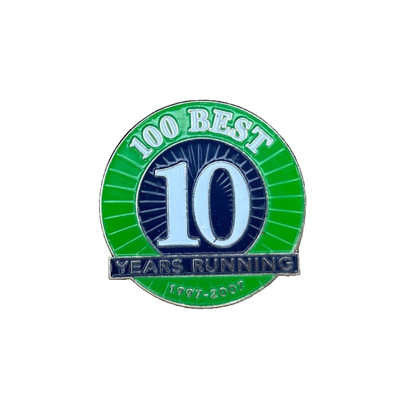 Publix Pin Lapel 100 Best 10 Years Running Publix Pin Lapel 100 Best 10 Years Running