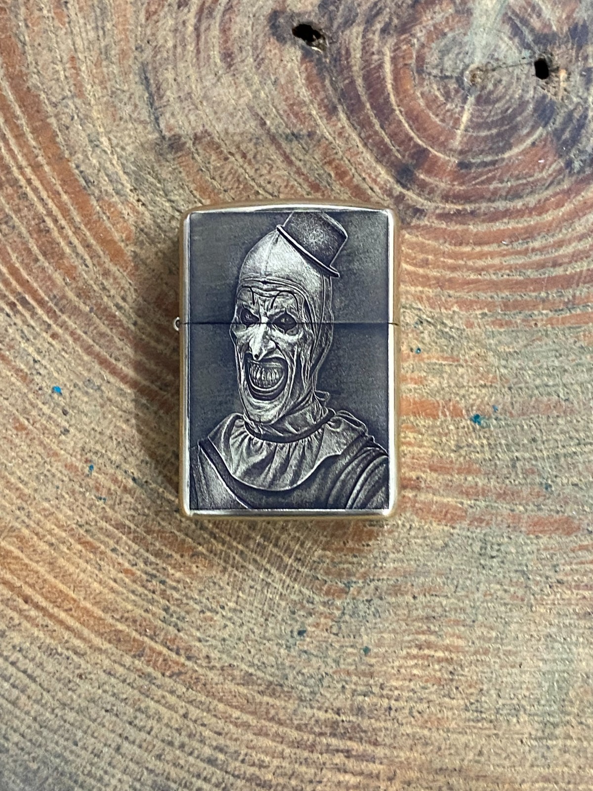 Terrifier - Art the Clown  | Solid Brass Zippo | Made In USA |