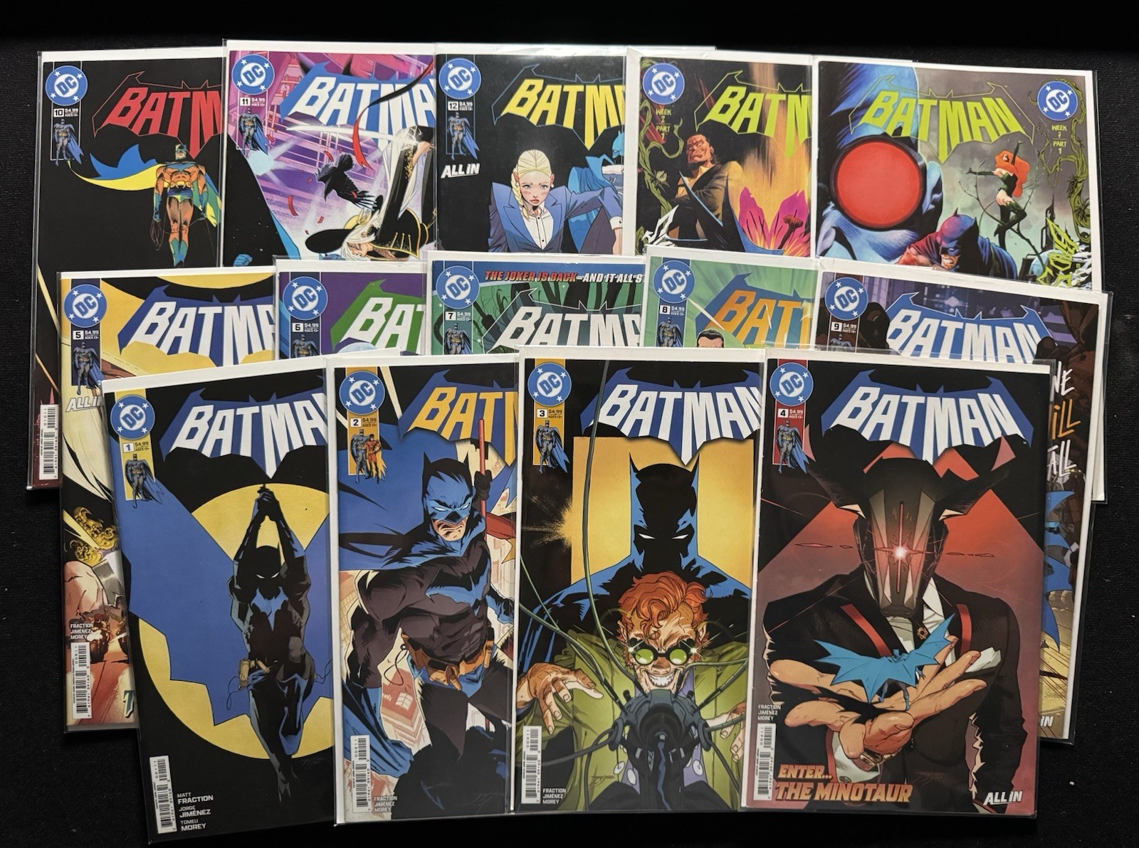 2025 Batman 1 2 3 4 5 6 7 8 9 10 11 12 13 14 Complete Run Set 1st Print Lot 2025 Batman 1 2 3 4 5 6 7 8 9 10 11 12 13 14 Complete Run Set 1st Print Lot