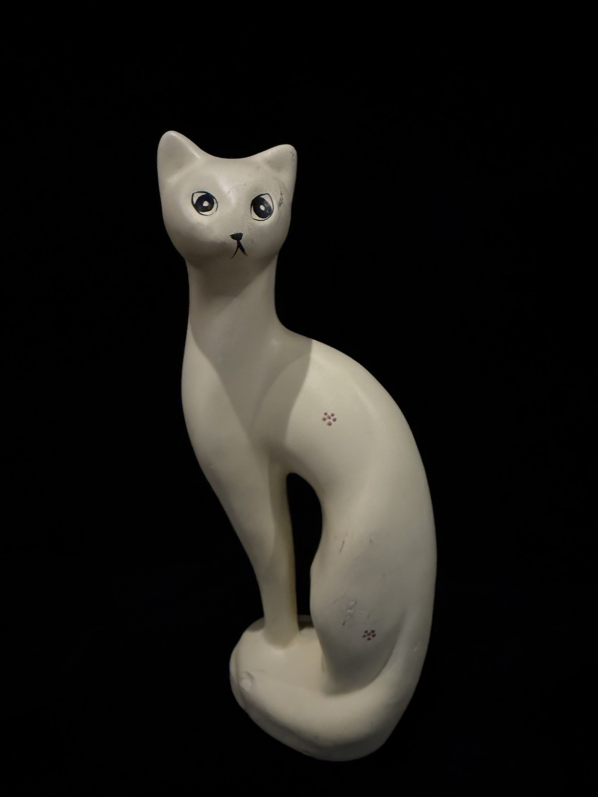 Vintage Mid Century Modern Ceramic Cat Figurine 10.5” Retro Atomic MCM Decor Rar Vintage Mid Century Modern Ceramic Cat Figurine 10.5” Retro Atomic MCM Decor Rar