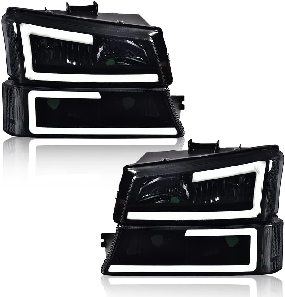 LED Headlight Assembly Fit 2003-2006 Chevy Silverado 1500/2500/3500 | Fit Avalan LED Headlight Assembly Fit 2003-2006 Chevy Silverado 1500/2500/3500 | Fit Avalan