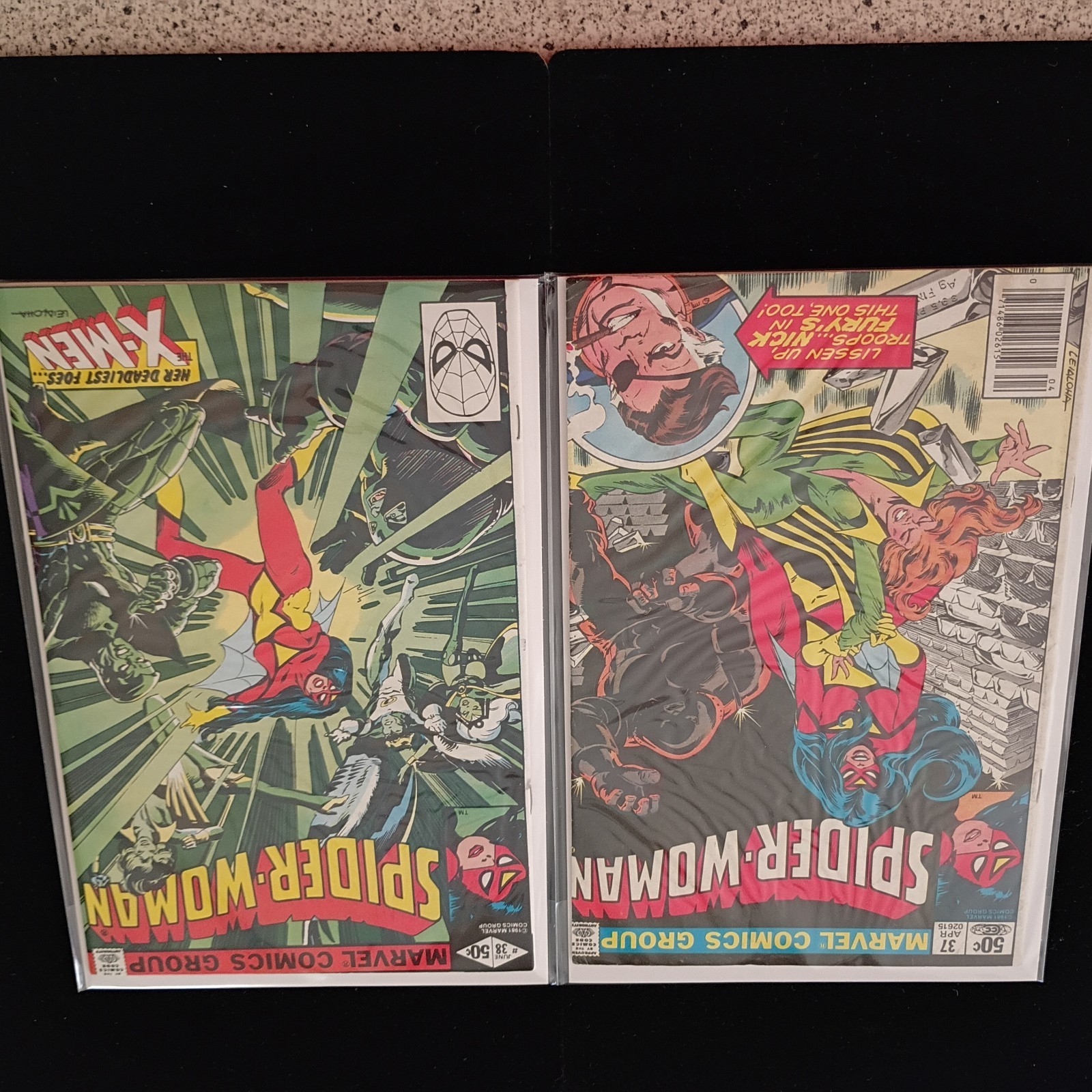 Spider-Woman #37 & 38 (Marvel Comics 1981) Spider-Woman #37 & 38 (Marvel Comics 1981)