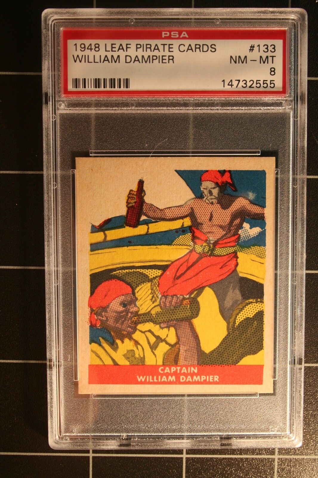 1948 Leaf Pirate Cards #133 William Dampier  NM-MT 8