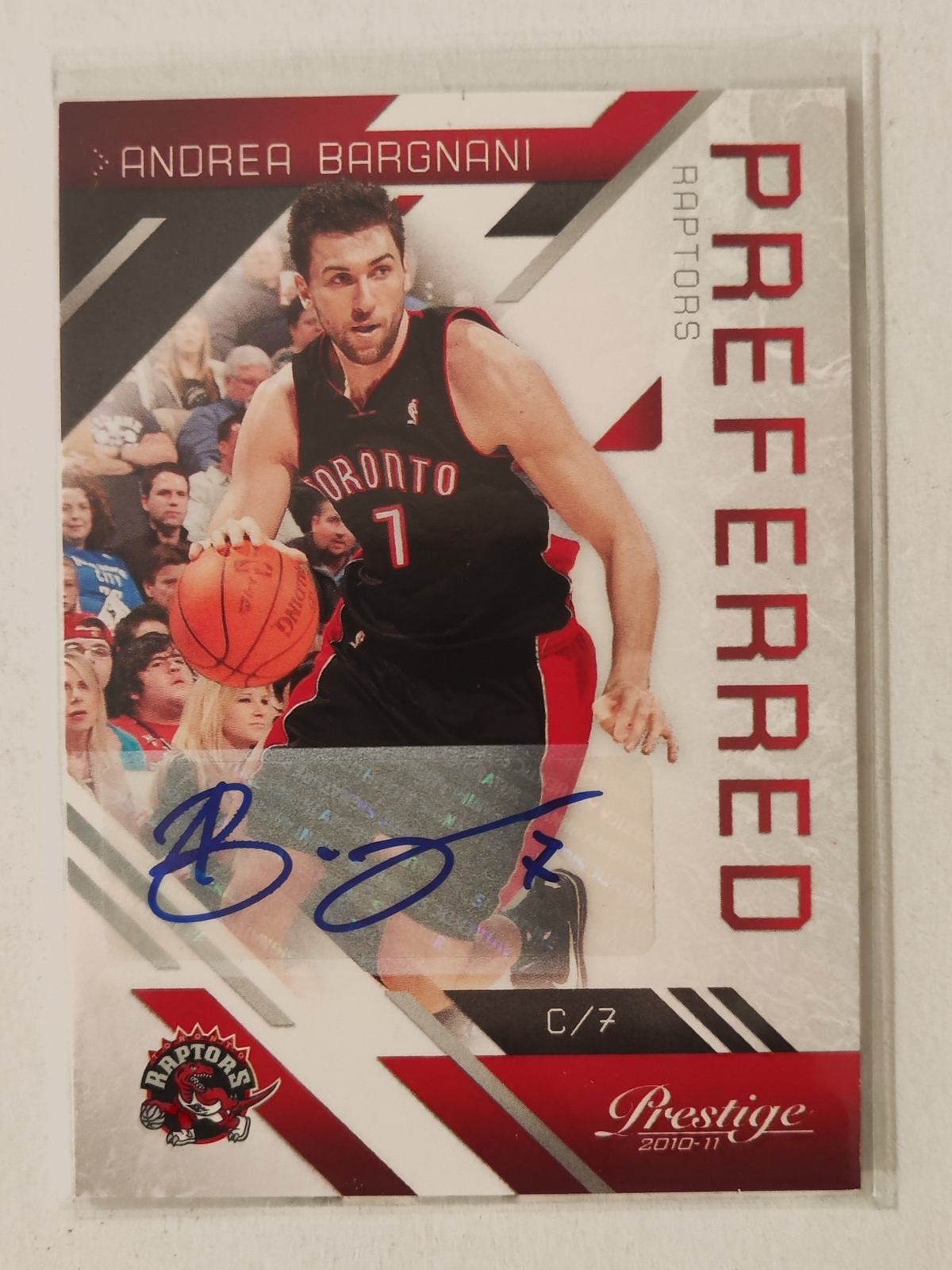 Panini Prestige 2010-11 - Andrea Bargnani Autograph /35 - LL.