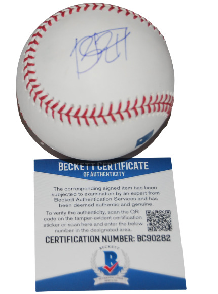 BRYAN RAMOS signed (CHICAGO WHITE SOX autograph OML baseball BECKETT BAS BC90282