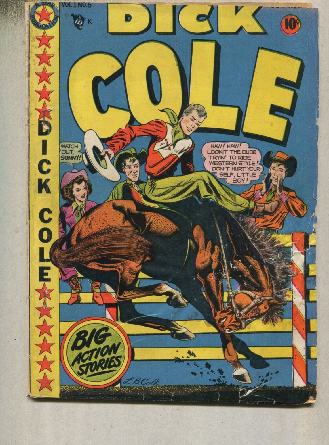 Dick Cole #6 GD L.B. Cole Star Publications  SA