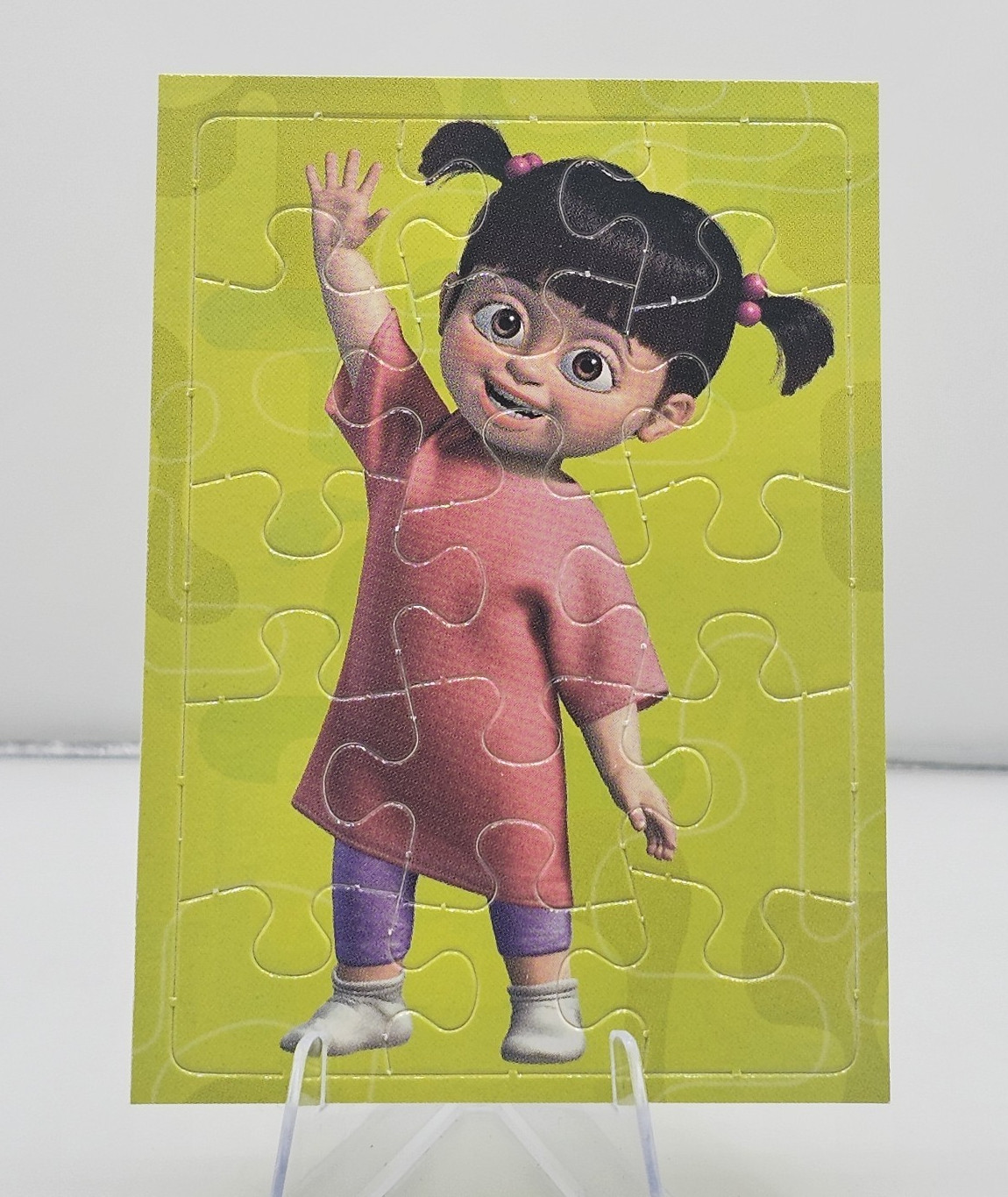 2001 Topps Monsters Inc Jigsaw Puzzle Boo #1 B 2001 Topps Monsters Inc Jigsaw Puzzle Boo #1 B