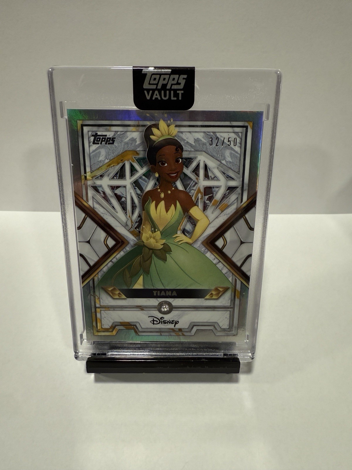 2026 Topps Disney Vault Tiana Princess and the Frog Disney Diamonds DD-69 32/50 2026 Topps Disney Vault Tiana Princess and the Frog Disney Diamonds DD-69 32/50