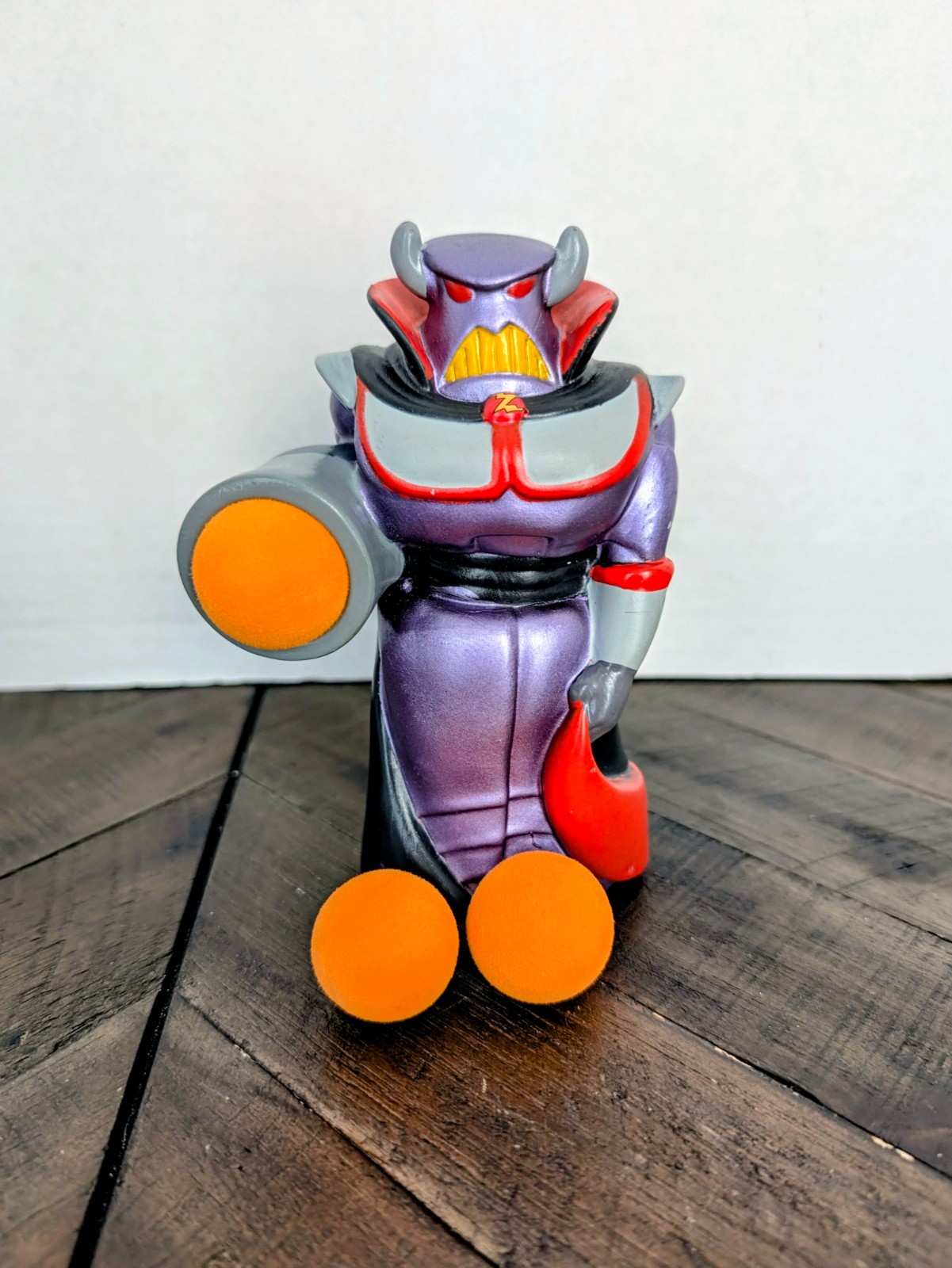 Disney Parks Pixar Toy Story Zurg Popper Action Figure w/ 3 Balls